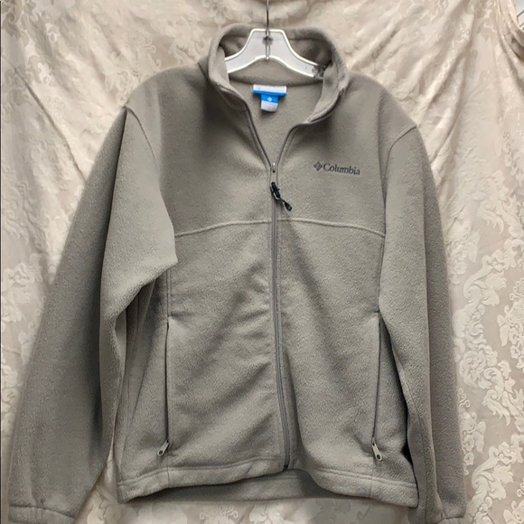 Columbia Other - Columbia Small Tan Fleece Jacket Unisex EUC